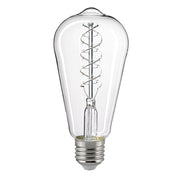 SIGOR Edison-Lampe Rustika Snow E27 klar, Artikel 6165101