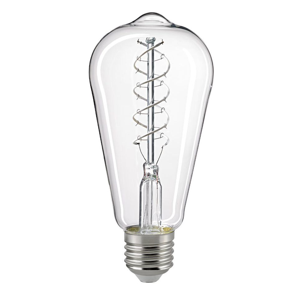 SIGOR Edison-Lampe Rustika Snow E27 klar, Artikel 6165101