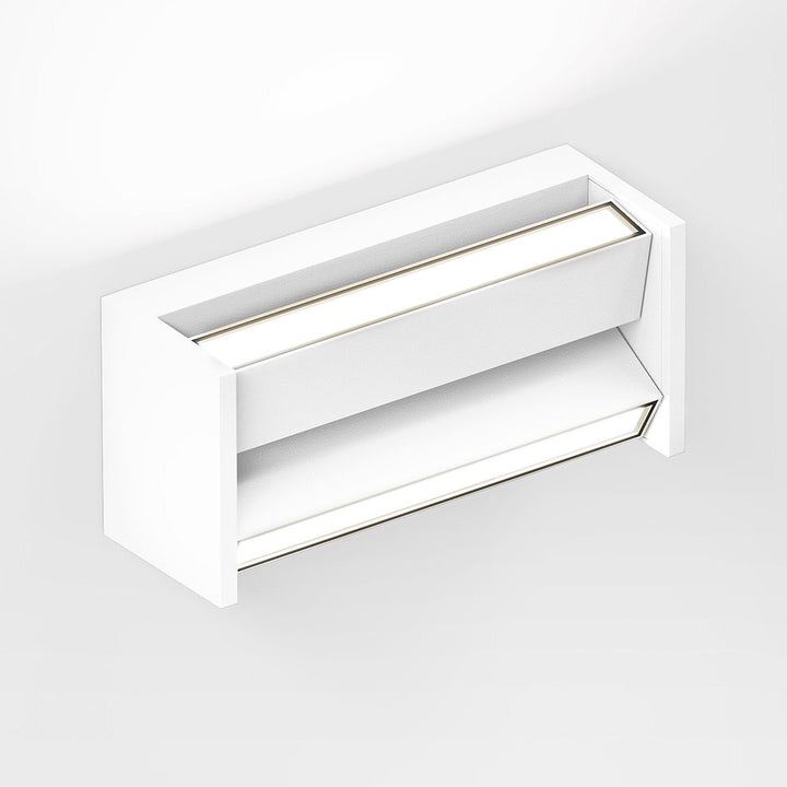 IP44.de Wandleuchte slat, weiss, Vorderansicht