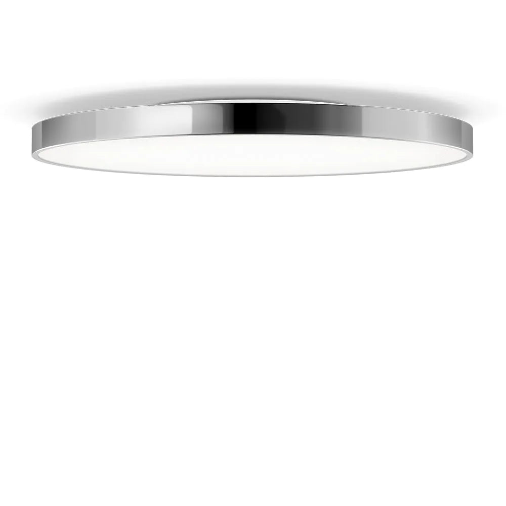 Serien, Deckenleuchte Slice XL Up&Down, Chrom, hochwertige Lichtlösung