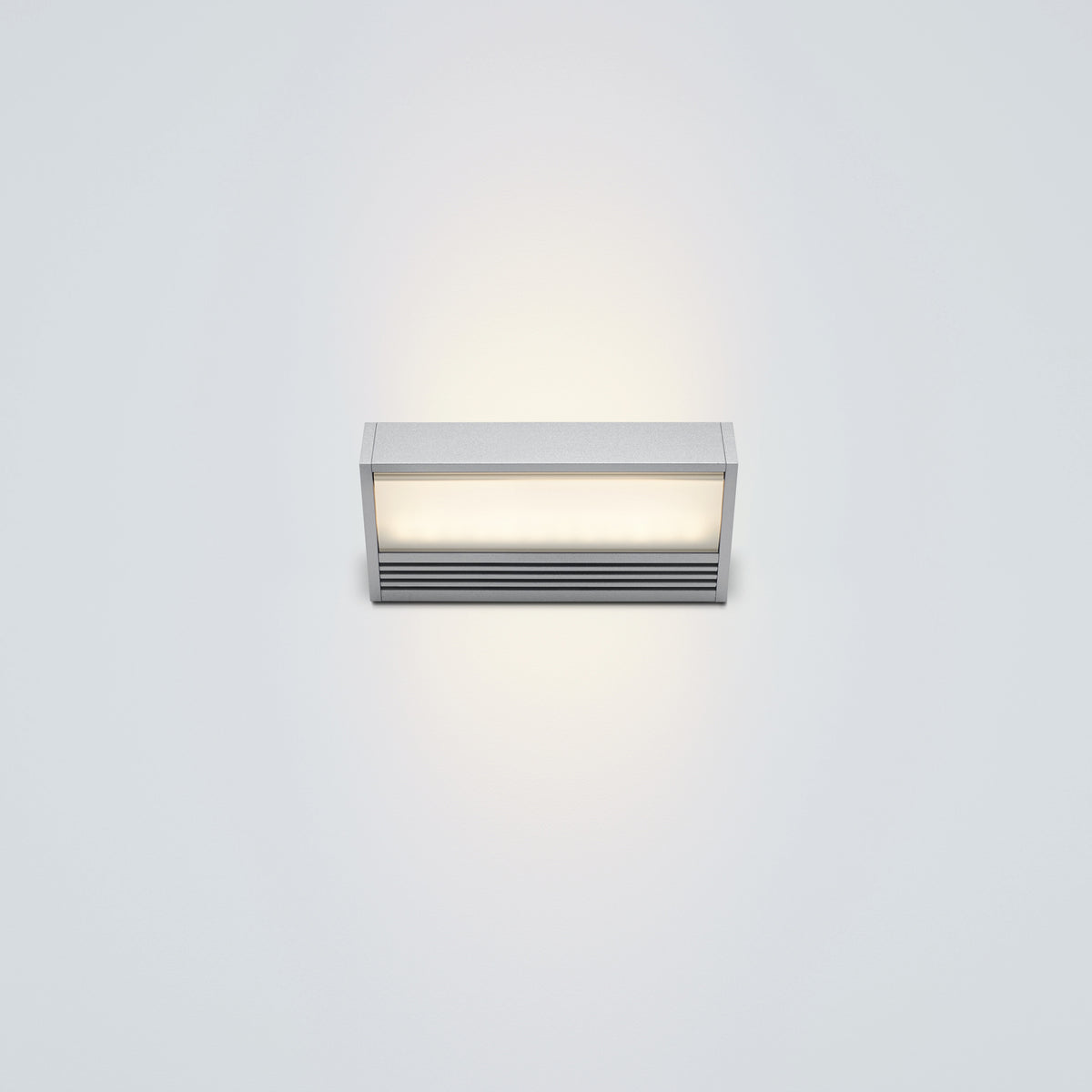 Serien, Wandleuchte SML2 15cm, Silber, hochwertige Lichtlösung