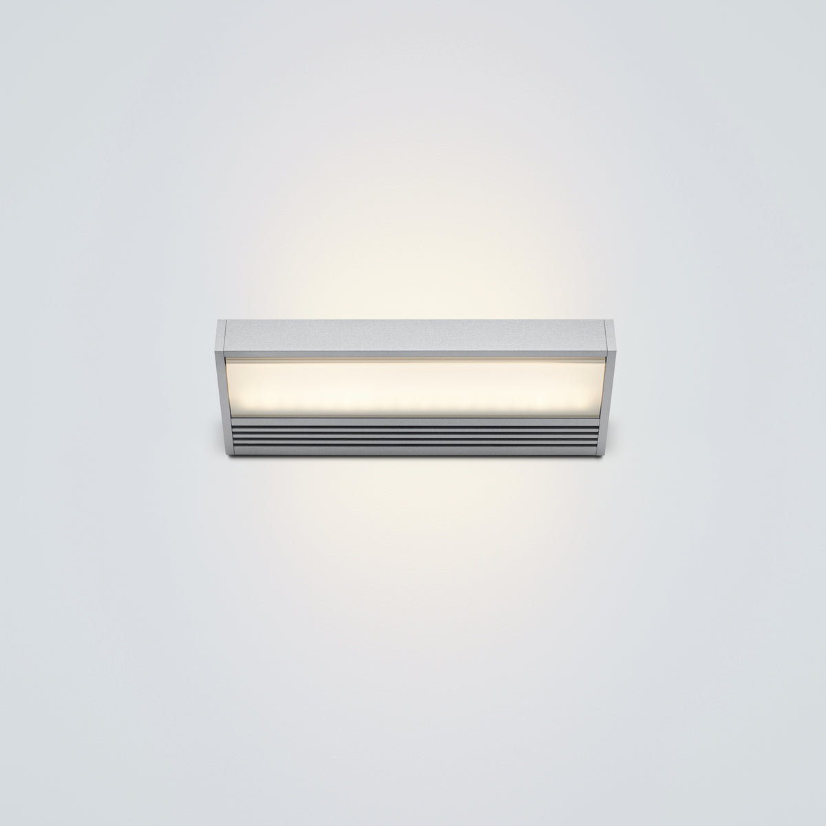 Serien, Wandleuchte SML2 22cm, Silber, moderne Lichtlösung