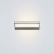 Serien, Wandleuchte SML2 22cm, Silber, moderne Lichtlösung