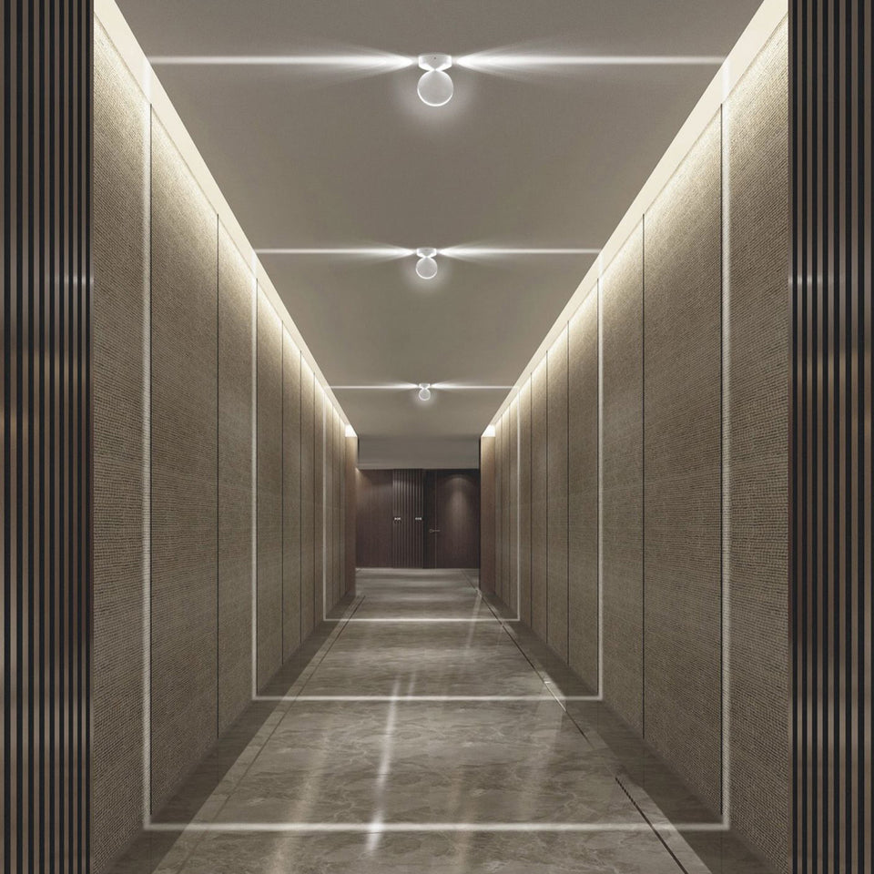 ACB Iluminacion, LED Einbaustrahler Spectra, Raumbild, moderne Einbaubeleuchtung