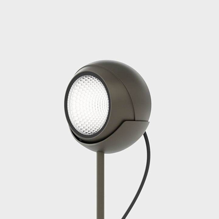 IP44.de LED Spießleuchte shot, schwarz, Vorderansicht