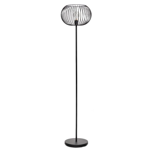 LED Stehleuchte Wire von Expo Trading mit E27-Fassung für stilvolle Beleuchtung