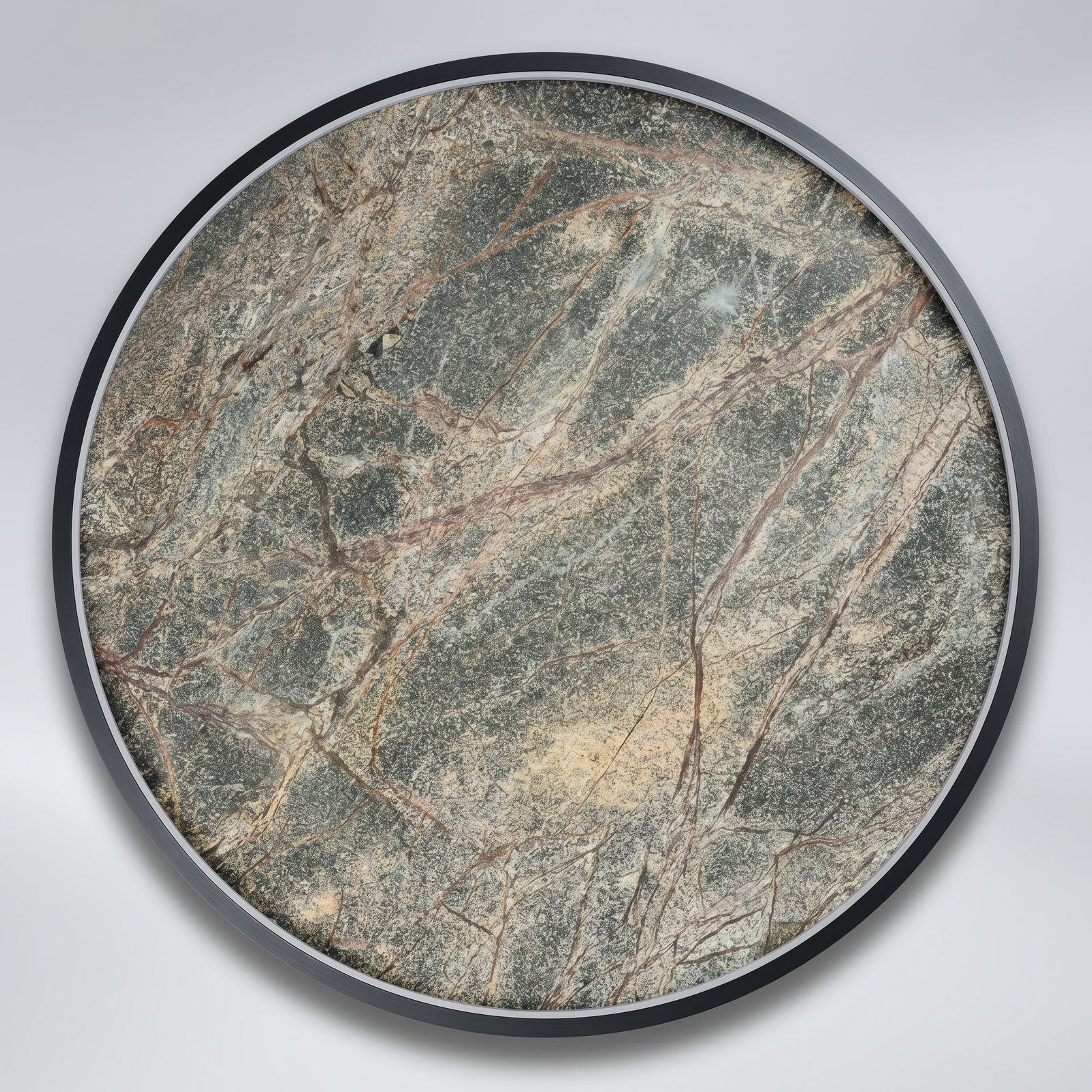 Lupia Licht, Wand-/Deckenleuchte Stone, 61cm Grün, moderne Raumbeleuchtung