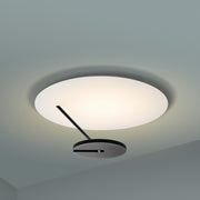 Holtkötter, Deckenleuchte Supernova Disc, Schwarz, moderne Deckenleuchte