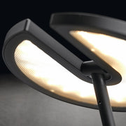 Holtkötter, Tischleuchte Supernova GT, Detail, moderne Lichtsteuerung