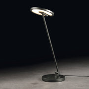 Holtkötter, Tischleuchte Supernova GT, Platin, stilvolle Tischleuchte