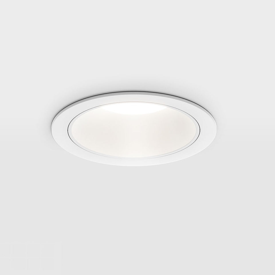 IP44.de LED Deckeneinbauleuchte suq.3, weiss, Vorderansicht