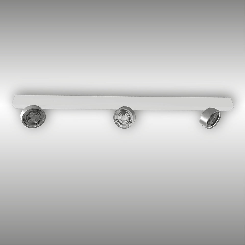 Projecteur à trois lumières Swing monté en surface