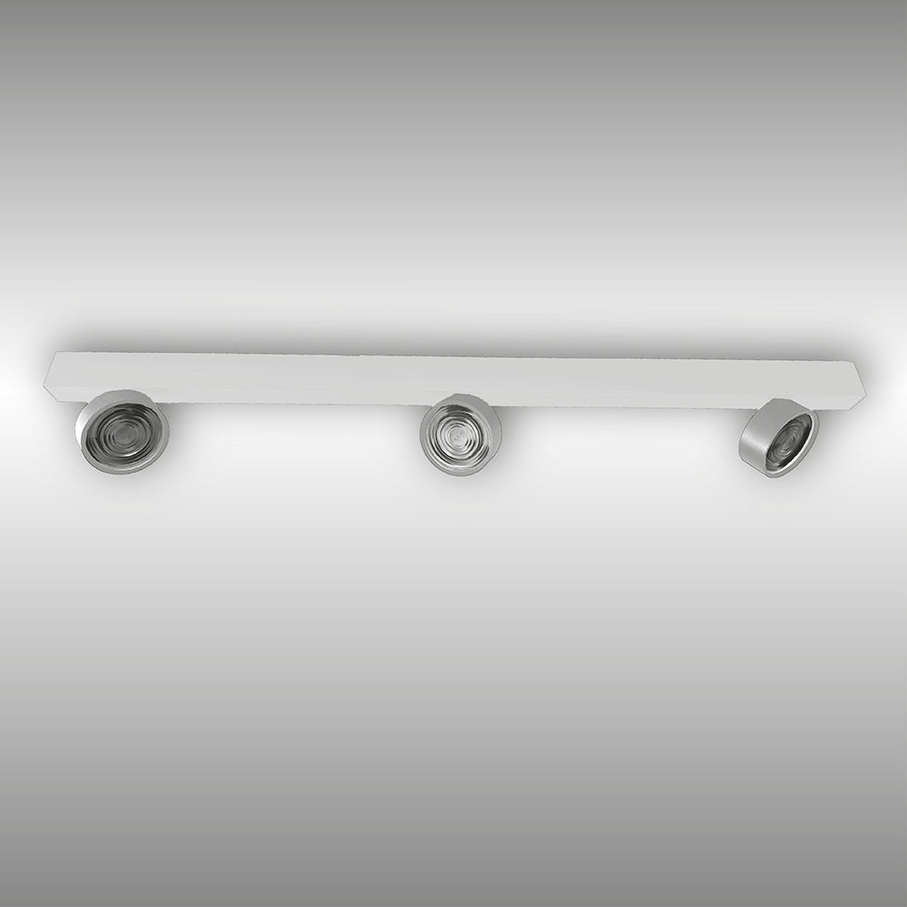 Projecteur à trois lumières Swing monté en surface