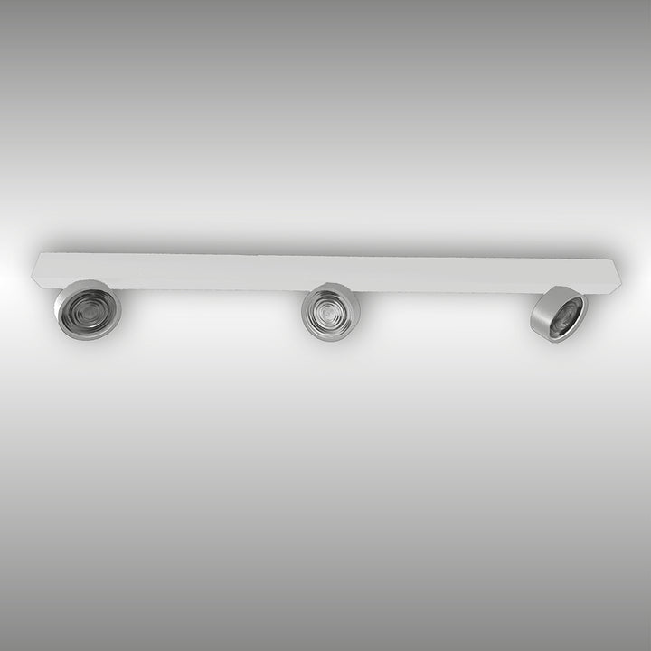 Projecteur à trois lumières Swing monté en surface