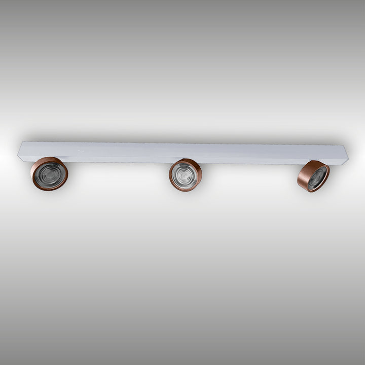 Projecteur à trois lumières Swing monté en surface