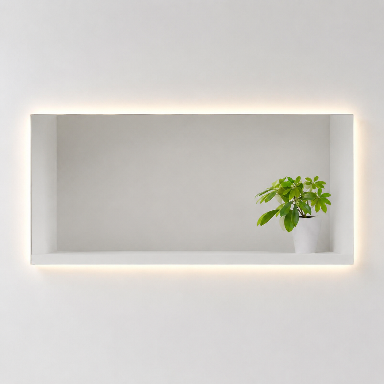 Top Light InLight LED Lichtspiegel 160 x 70 cm im Querformat