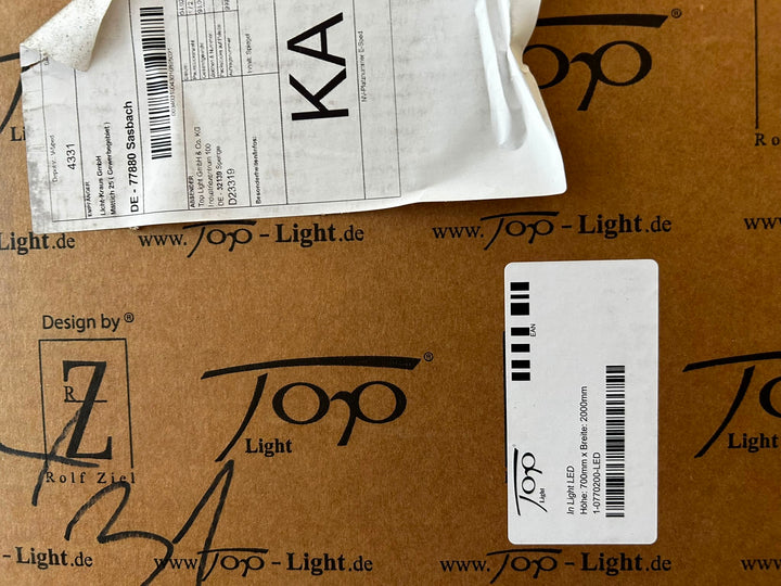 Originalverpackung Top Light InLight LED Lichtspiegel 200 x 70 cm