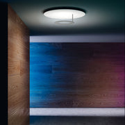 Icone, Deckenleuchte Vera, Weiss-Aluminium 50cm, moderne Raumbeleuchtung