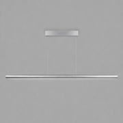 Holtkötter, Pendelleuchte Viona Mueta, 123cm Silber, hochwertige Esstischbeleuchtung