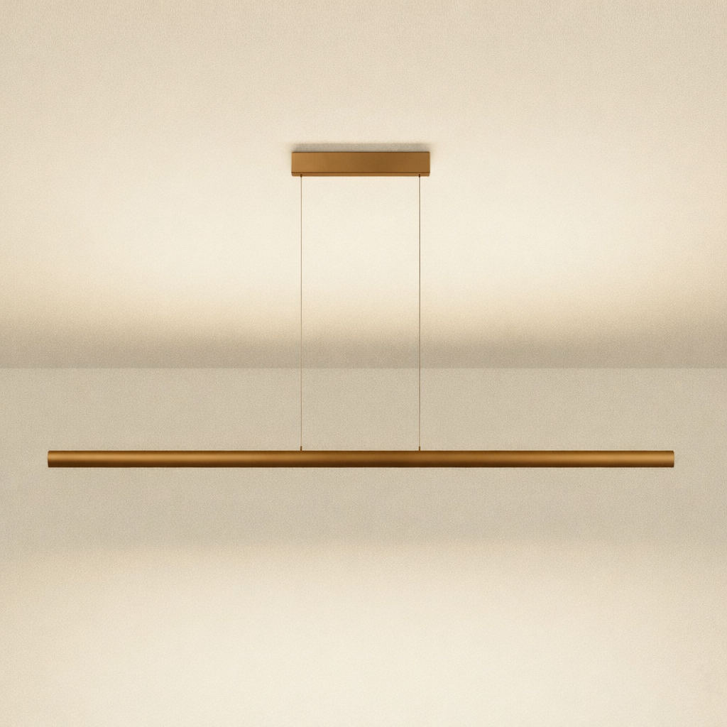 Holtkötter, Pendelleuchte Viona Mueta, 163cm Bronze, hochwertige Pendelleuchte
