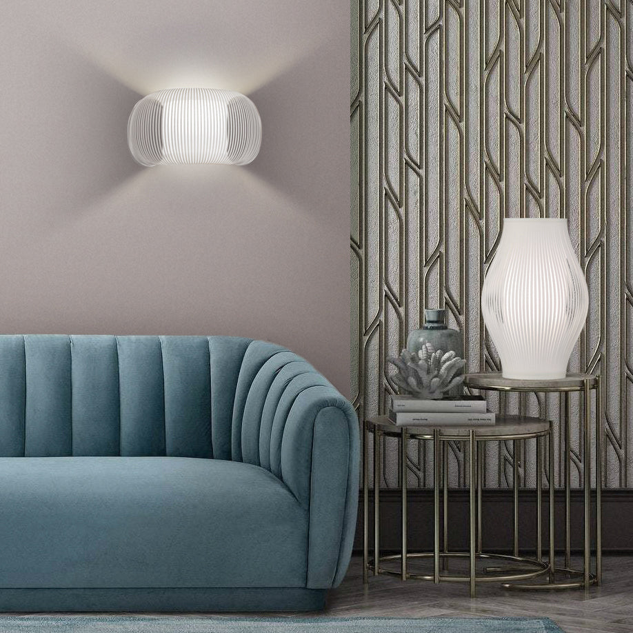 ACB Iluminacion, Wandleuchte Mirta, Raumbild, moderne Raumbeleuchtung