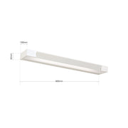 Orion, LED Wandleuchte Marilyn, 60cm Skizze, technische Lichtplanung