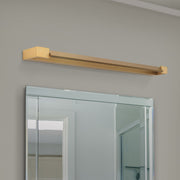 Orion, LED Wandleuchte Marilyn, 90cm Gold Detail, hochwertige Wandleuchte