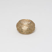 Holländer Leuchten, Windlicht Vespaio, Gold, dekoratives Windlicht