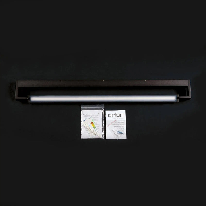MARILYN LED wall light, black, 90 cm