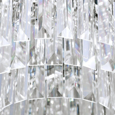 LED Deckenleuchte PRISM, chrom, Ø 35cm