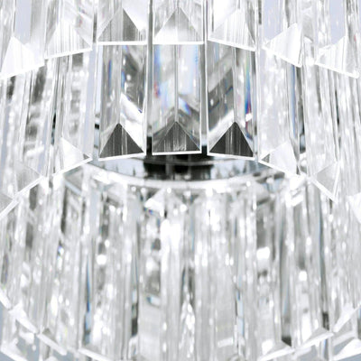 Plafonnier LED PRISM, chromé, Ø 35cm