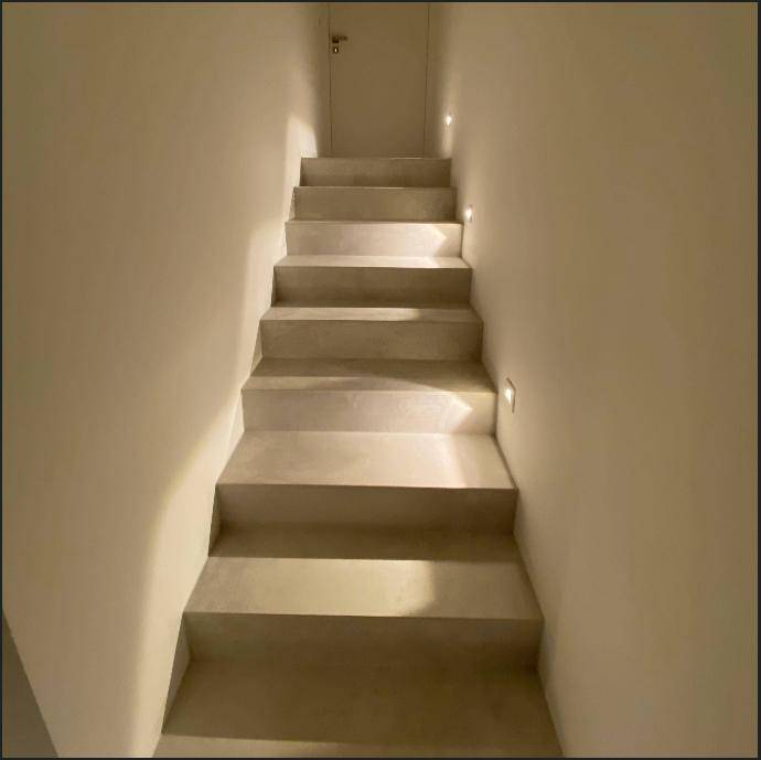Orion, Wandeinbaustrahler FOXX, Detail, hochwertige Wandeinbauleuchte