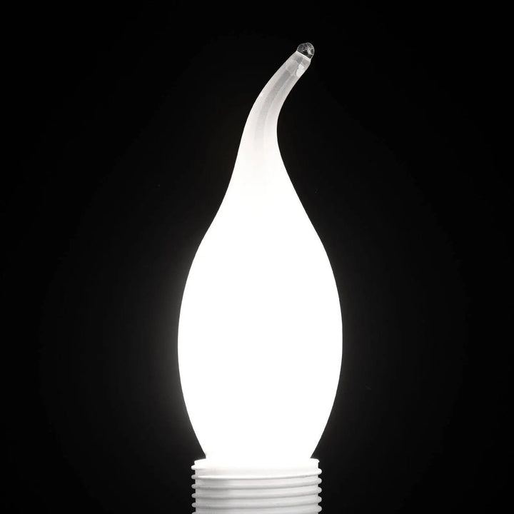 LED Windstoßkerze, E14, 4,5 Watt, matt