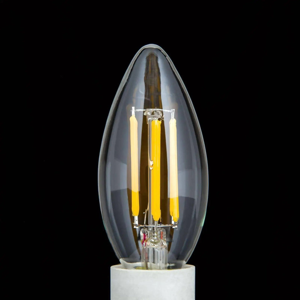 LED Kerze, E14, 5W klar – Licht-Kraus