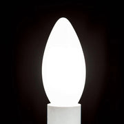 Orion, LED Kerze E14 5W matt, Verpackung, warmweißes Leuchtmittel