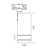 LUX-IT, 3-Phasen Stromschienenstrahler LuxZoom, Anwendung, technische Lichtplanung