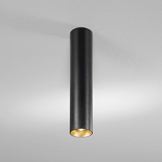 DLS Lighting, Deckenleuchte Bali, Schwarz-Gold, Produktbild lang