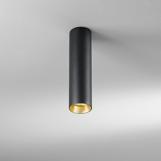 DLS Lighting, Deckenleuchte Bali, Schwarz-Gold, Produktbild mittel