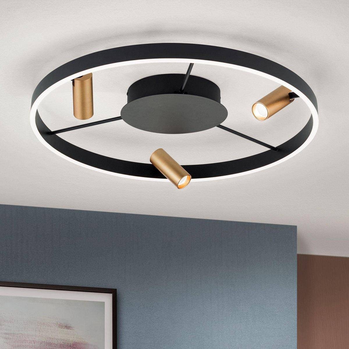 Orion, LED-Deckenleuchte Berlin, Produktbild, moderne LED Deckenleuchte