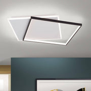 Orion, LED-Deckenleuchte Emanuel, Schwarz-Weiss, moderne LED Deckenleuchte