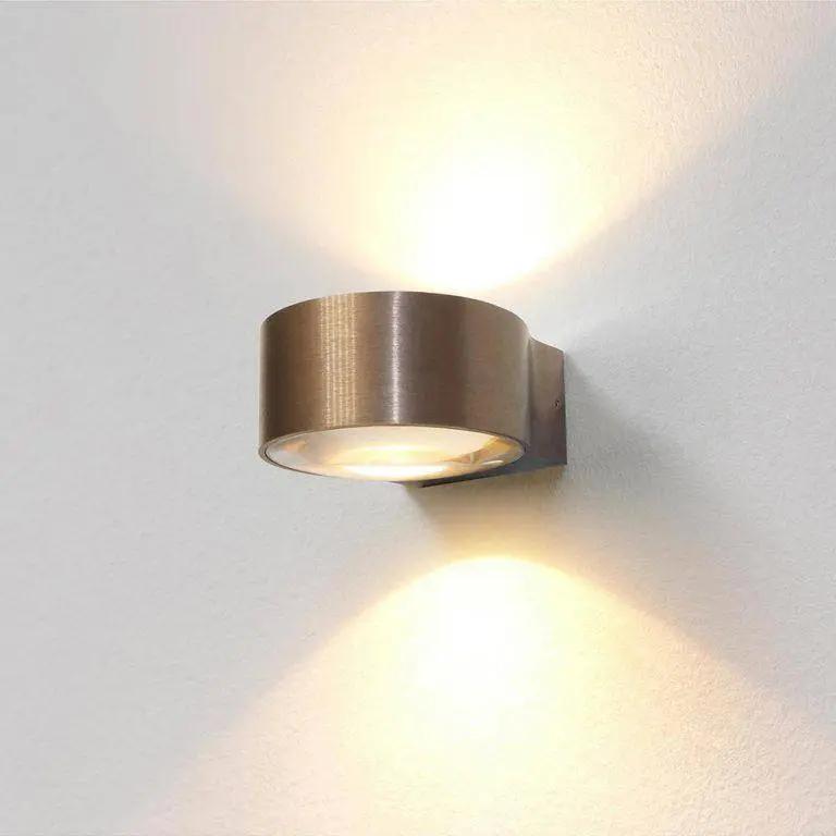 Sonluce, Wandleuchte Mia, Bronze, hochwertige Wandbeleuchtung