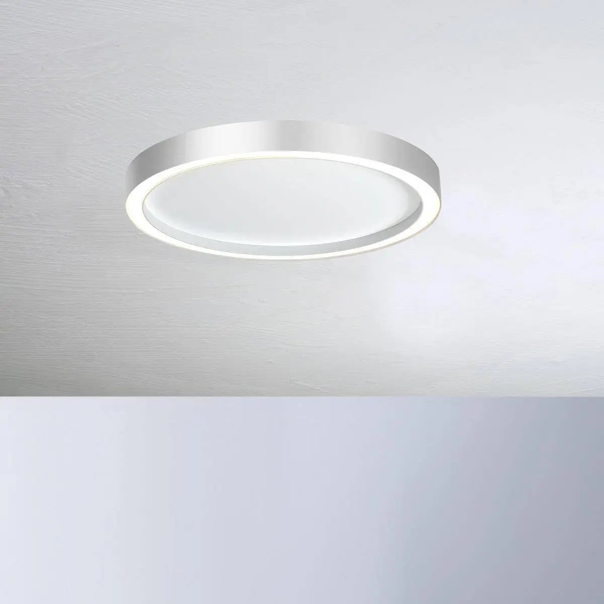 Bopp, Aura Deckenleuchte, 40cm Alu, moderne LED Deckenleuchte