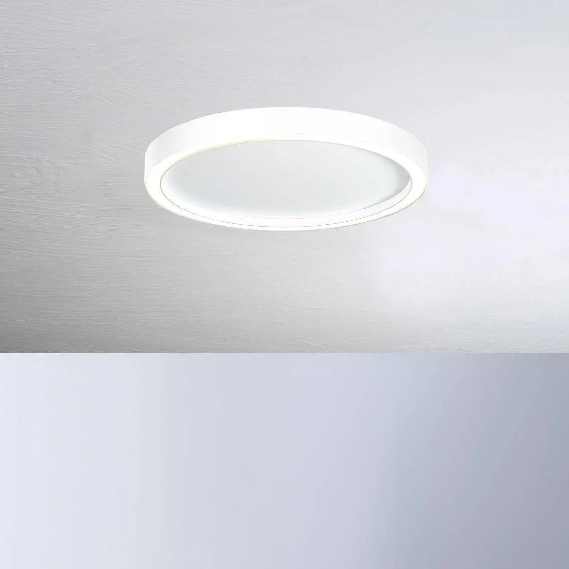 Bopp, Aura Deckenleuchte, 40cm Weiss, moderne Wohnraumbeleuchtung