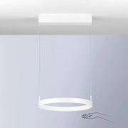 Bopp, Aura Pendelleuchte, Weiss, hochwertige LED Pendelleuchte