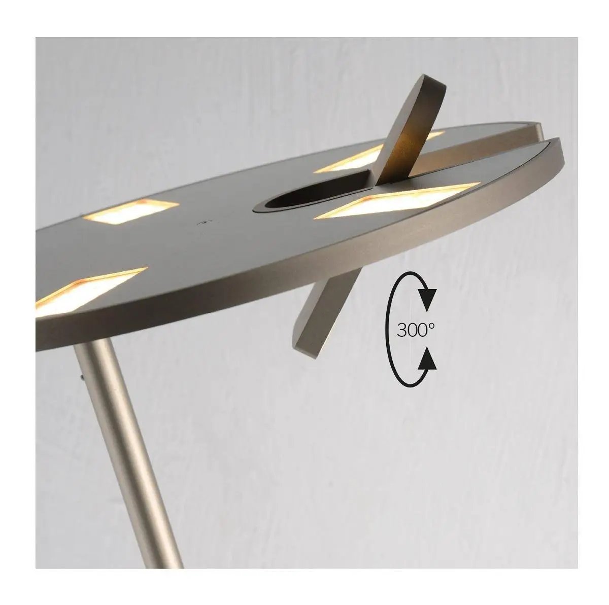 Bopp, Aura Stehleuchte, Schwenkdetail, flexible Lichtlösung