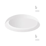 Deckenleuchte Eclissi Ø40cm in Weiß, helle Deckenbeleuchtung