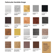 Farbvarianten der Deckenleuchte Eclissi Ø40cm in Gold, Silber, Schwarz