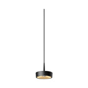 Ribag, KIVO Pendelleuchte 140mm AC, Schwarz Champagner Detail, moderne Pendelleuchte