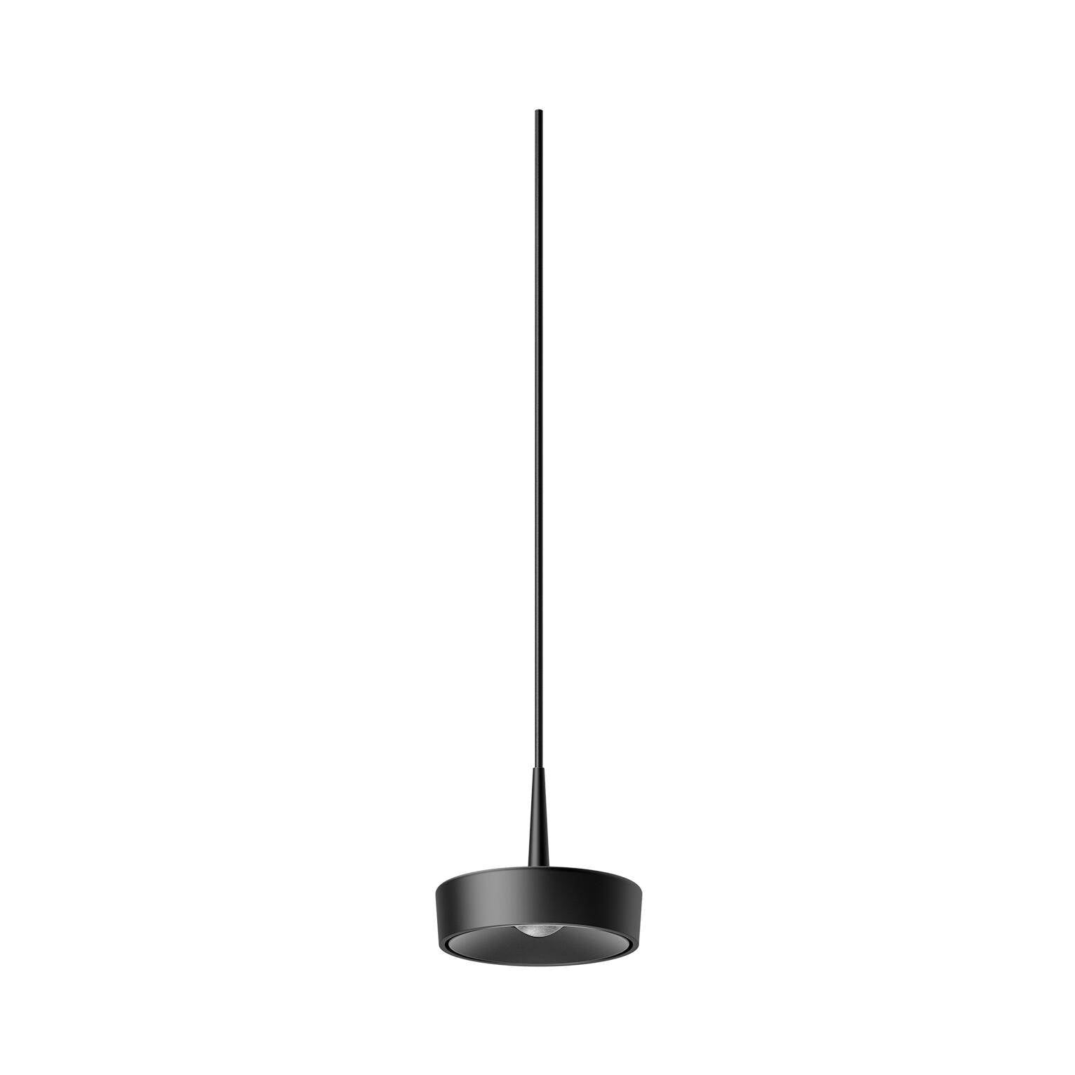 Ribag, KIVO Pendelleuchte 140mm AC, Schwarz Schwarz, moderne Lichtlösung