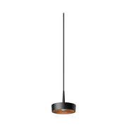 Ribag, KIVO Pendelleuchte 140mm AC, Schwarz Schwarznuss, hochwertige Raumbeleuchtung